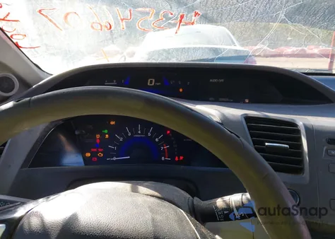 2012 Honda Civic Ex z USA, uszkodzony, nr VIN 2HGFB2F87CH591488